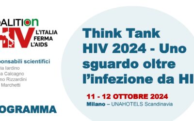 Fondazione è patrocinatrice e partner partecipante dell’evento “Think Tank HIV 2024” di Fondazione The Bridge